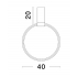 ABUYA LAMPA RING LED   LE43321 Luces Exclusivas